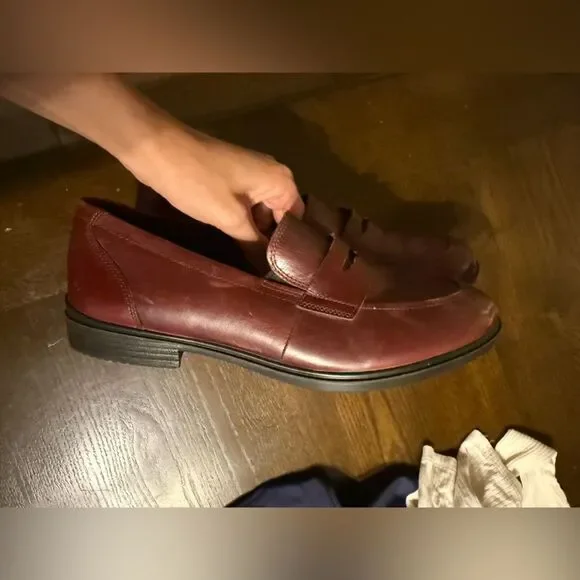 ECCO Leather Loafer SIZE 8.5 - Picture 9 of 12